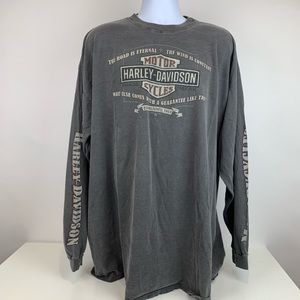 Harley Davidson L/S T-Shirt 3XL Gray Florence KY